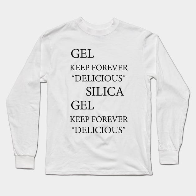 Silica Gel Long Sleeve T-Shirt by GreenGuyTeesStore